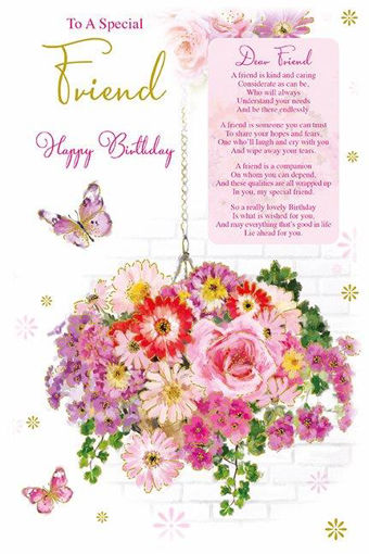Picture of SPECIAL FRIEND BIRTHDAY CARD